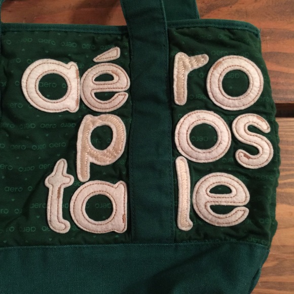*last chance* Aeropostale Kelly green tote - Picture 7 of 8